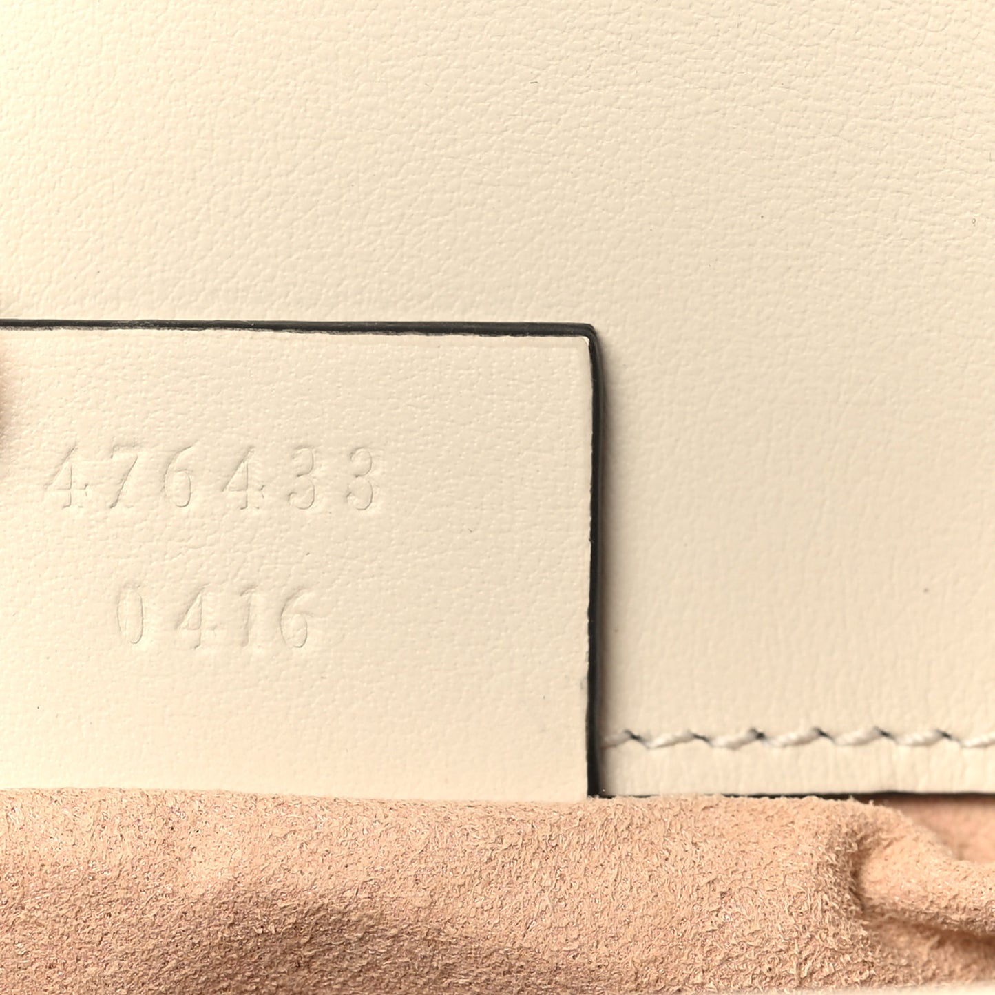 Calfskin Matelasse Super Mini GG Marmont Shoulder Bag White