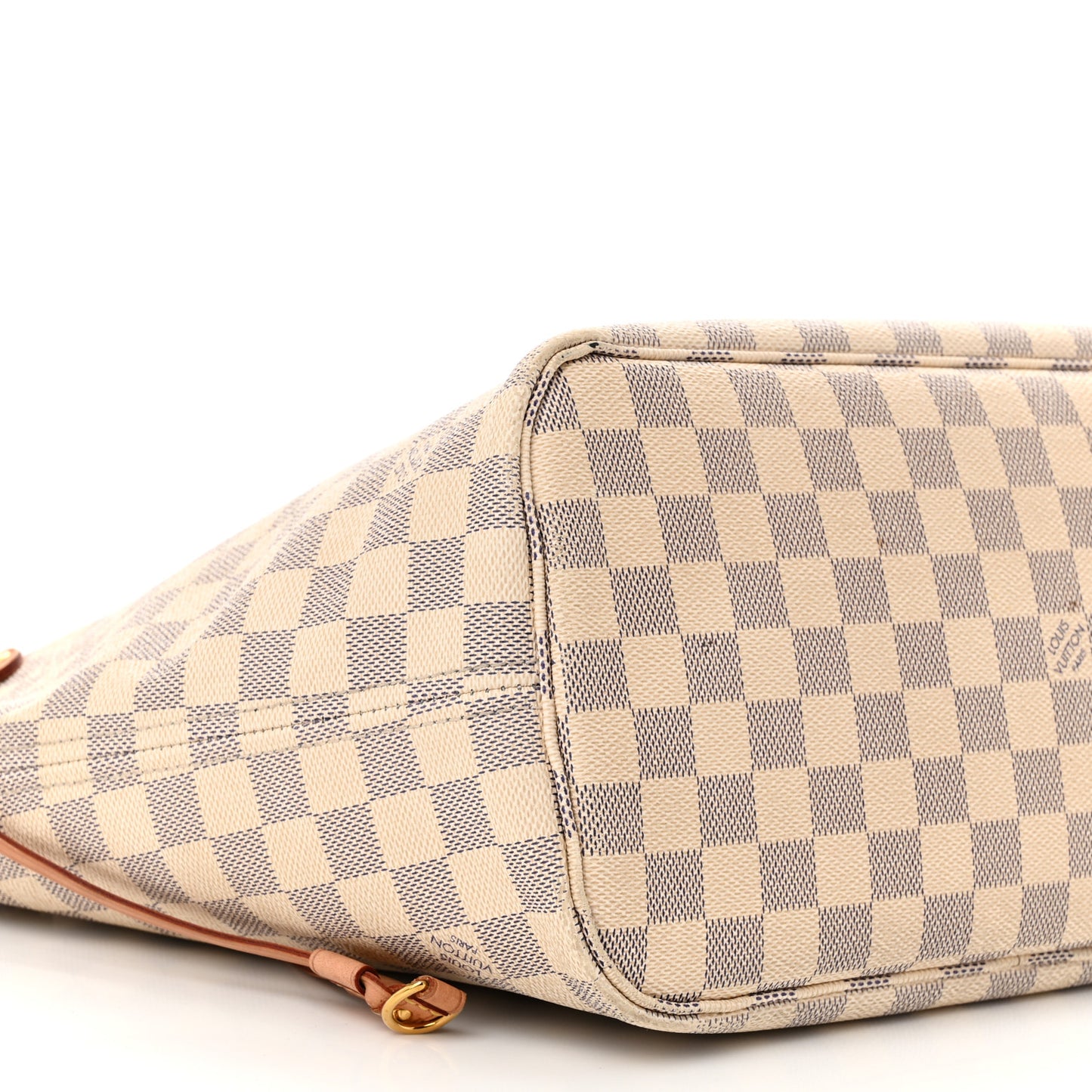 Damier Azur Neo Neverfull MM Rose Ballerine