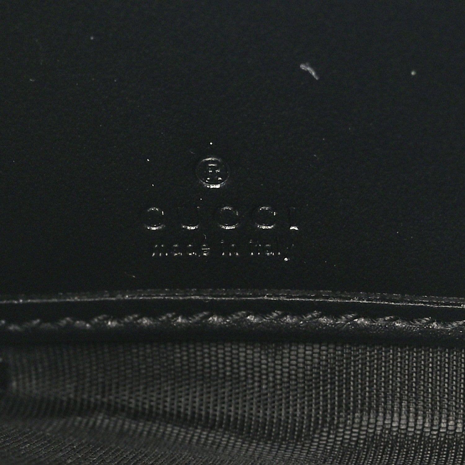 Gucci Calfskin Matelasse GG Marmont Zip Around Wallet Black 6 of 7