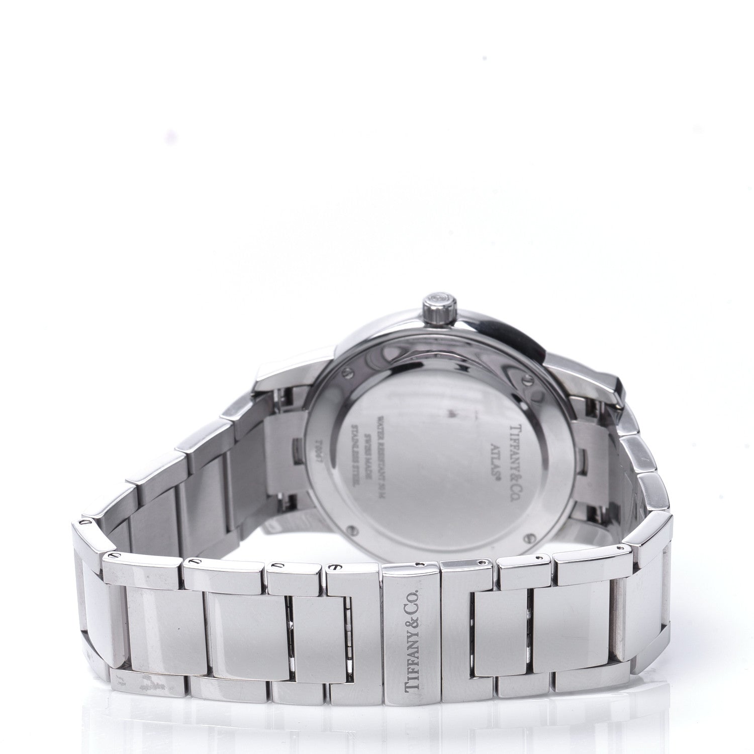 Tiffany Stainless Steel 37mm Atlas 2-Hand Quartz Watch 3 of 5