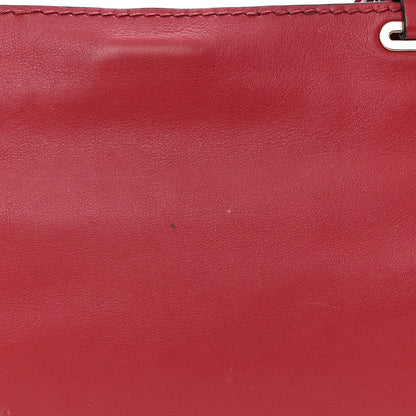 Valentino Garavani Vitello Medium Rockstud Tote Rosso Valentino 19 of 20