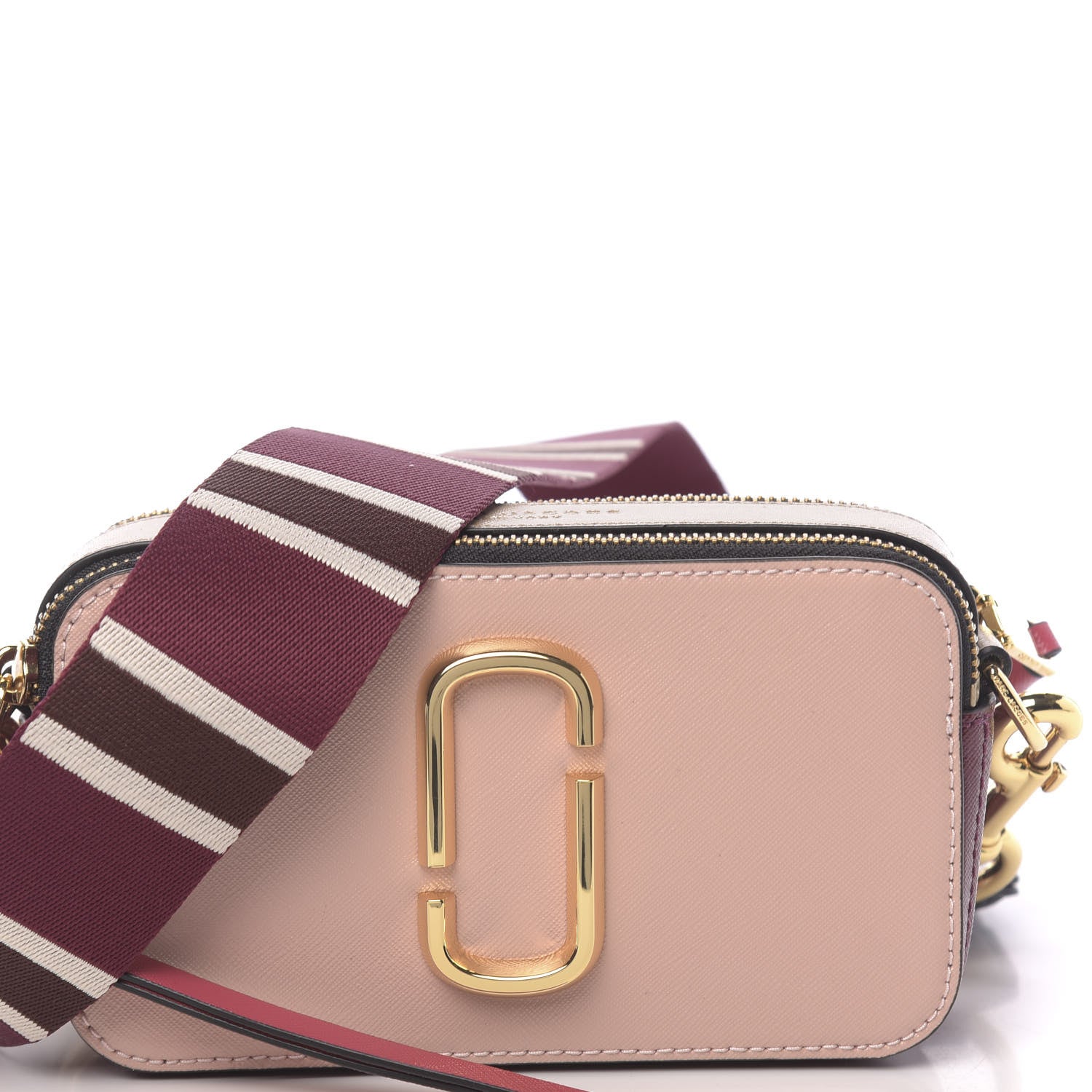 Marc Jacobs Saffiano Small Snapshot Camera Bag Rose Multicolor 8 of 10