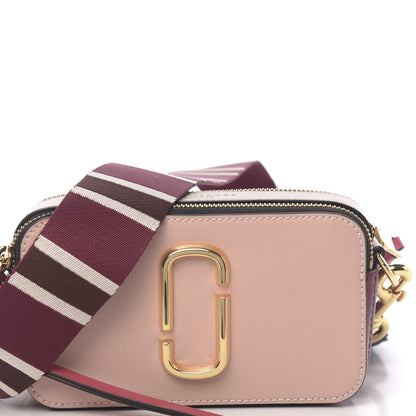 Marc Jacobs Saffiano Small Snapshot Camera Bag Rose Multicolor 8 of 10