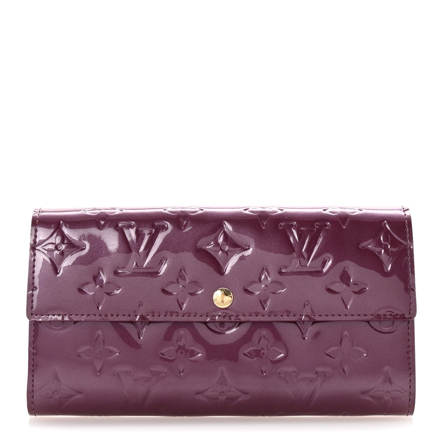 Louis Vuitton Vernis Sarah Wallet Violet 1 of 7