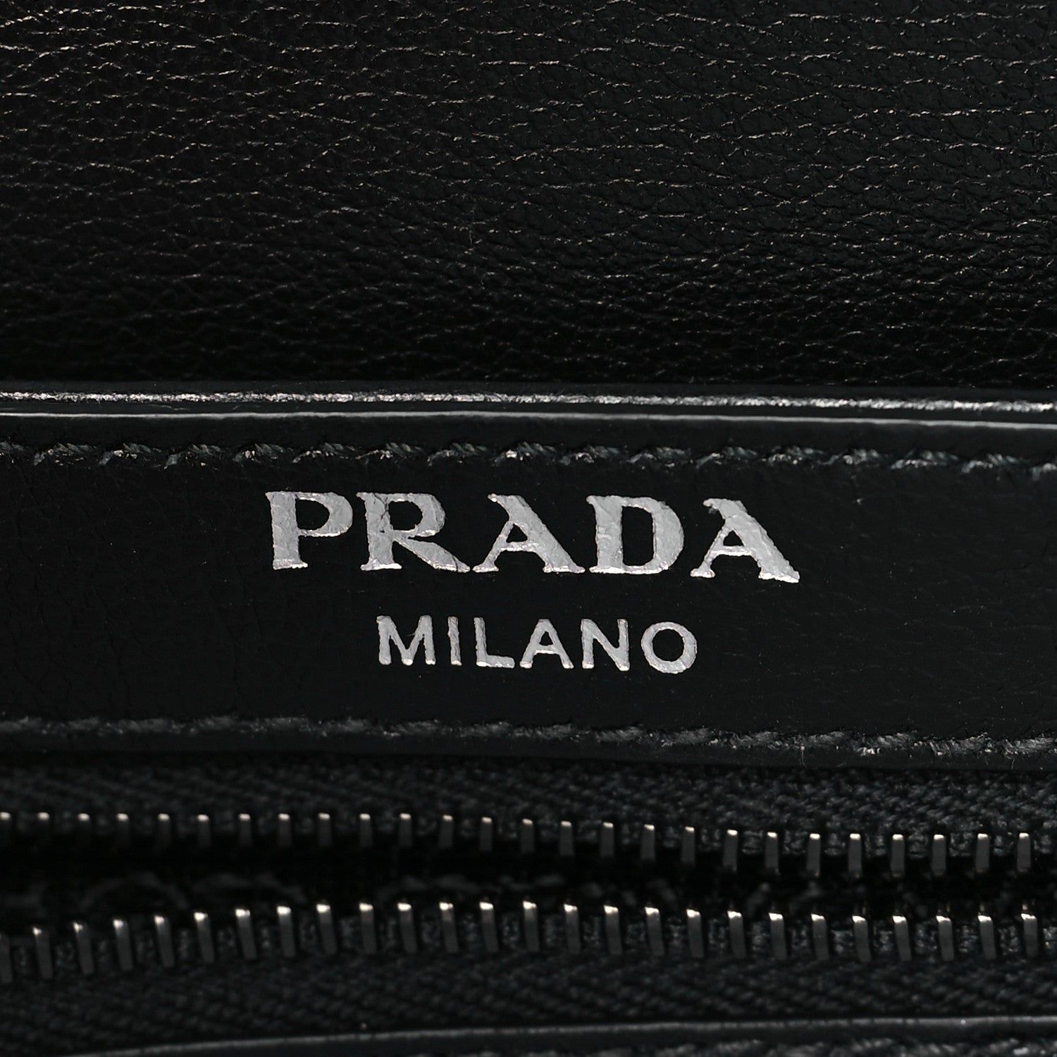 Prada Vitello Studded Crossbody White Black 6 of 8