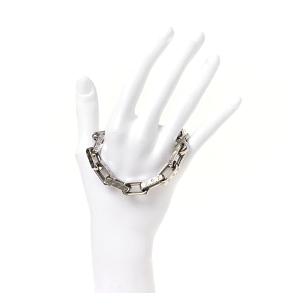Louis Vuitton Monogram Chain Bracelet M Silver 4 of 8