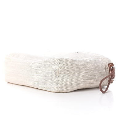 Hermes Canvas Barenia Fourbi 20 PM Pouch Naturel Fauve 8 of 9