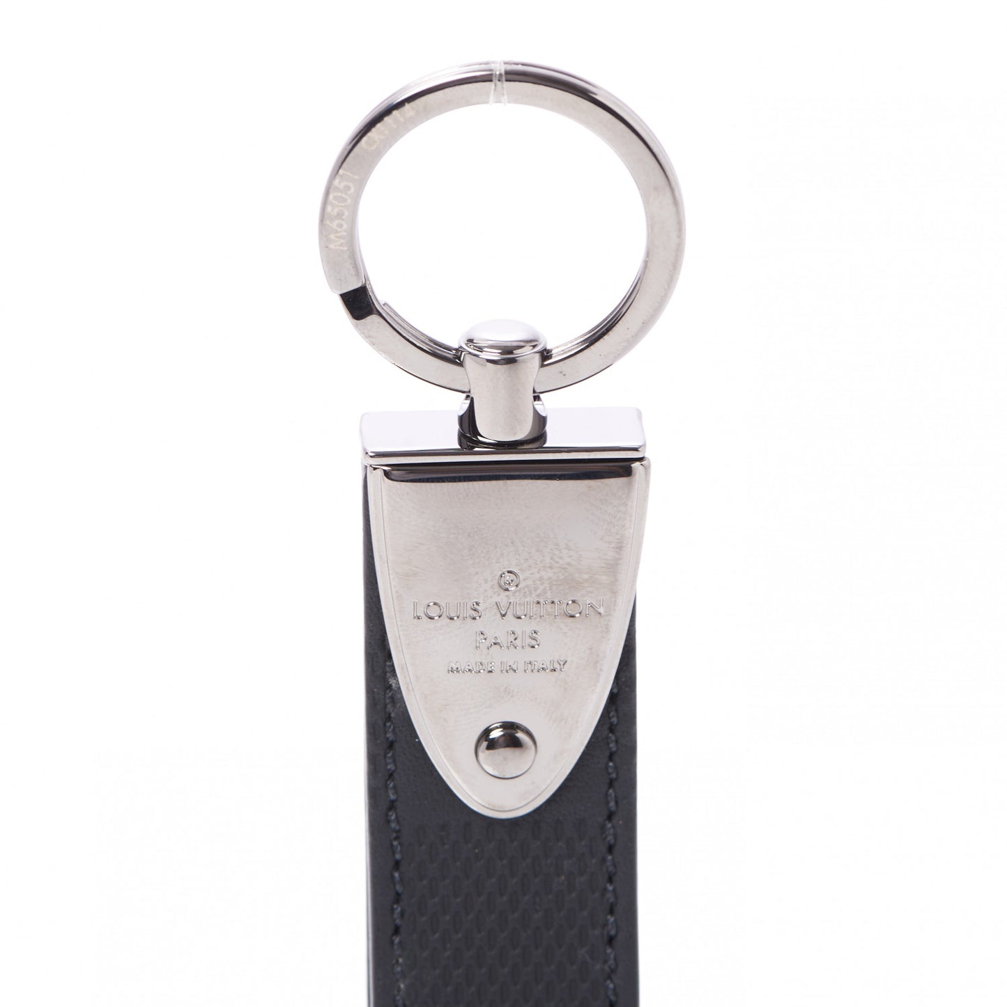 Damier Infini Dragonne LV Key Holder Onyx