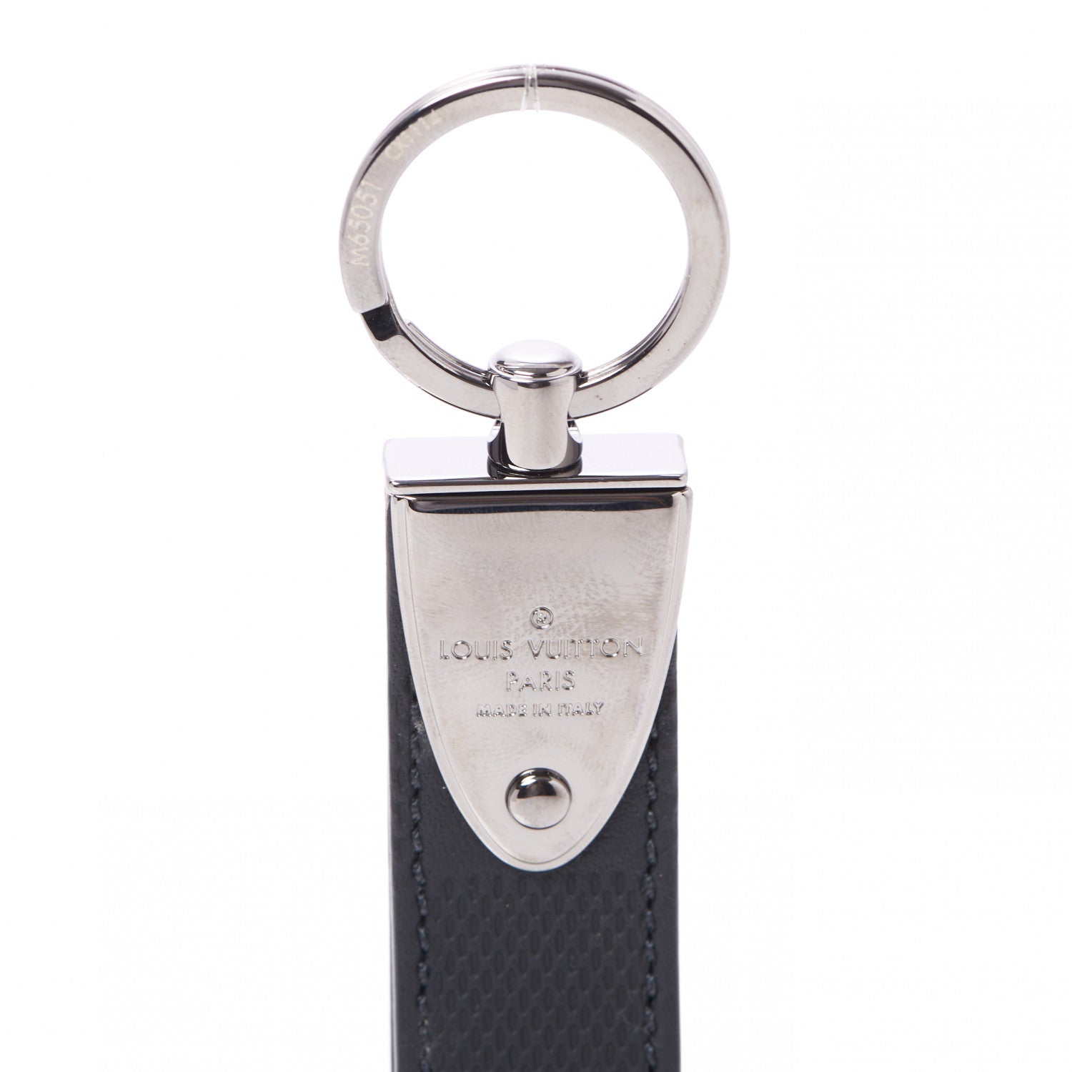 Louis Vuitton Damier Infini Dragonne LV Key Holder Onyx 4 of 5