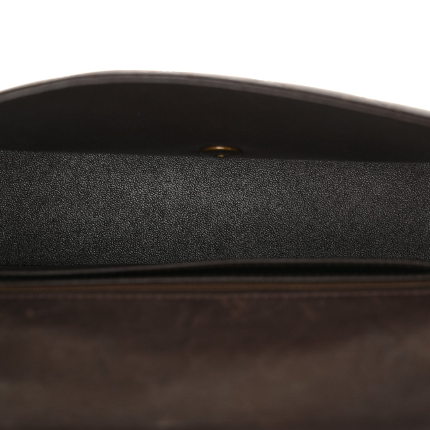 Chanel Lambskin Quilted Single Flap Dark Brown 5 of 12