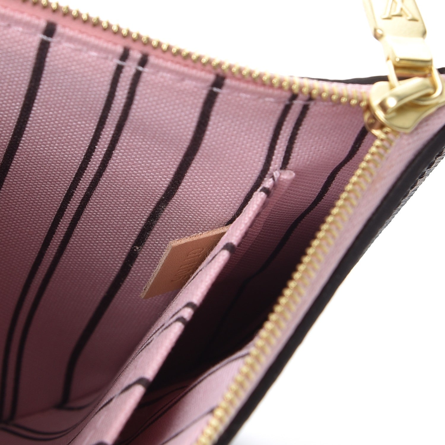 Louis Vuitton Monogram Neverfull MM GM Pochette Rose Ballerine 7 of 7