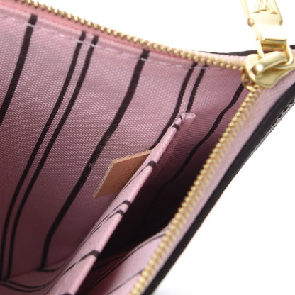 Louis Vuitton Monogram Neverfull MM GM Pochette Rose Ballerine 7 of 7
