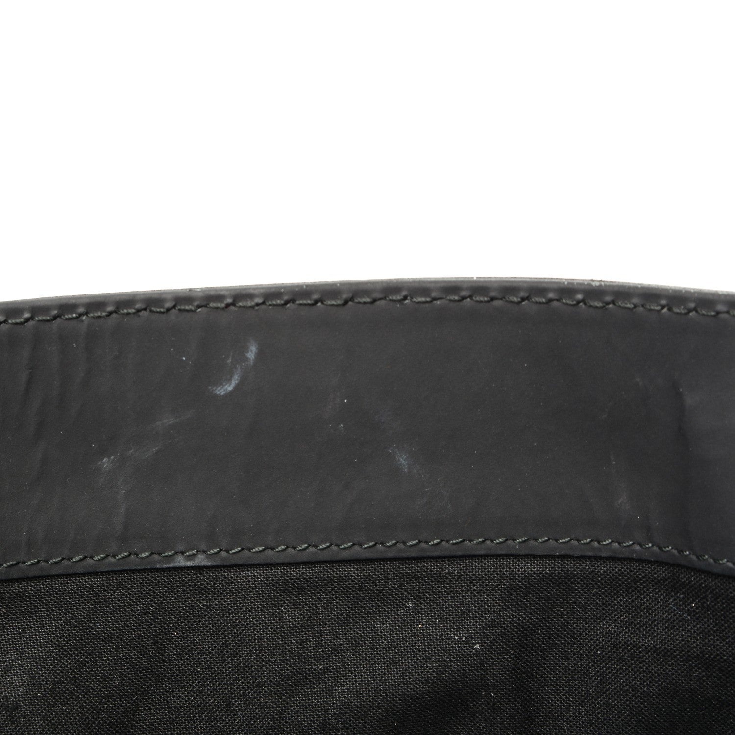Balenciaga Rubber Calfskin Canvas Navy Tote Black 8 of 10