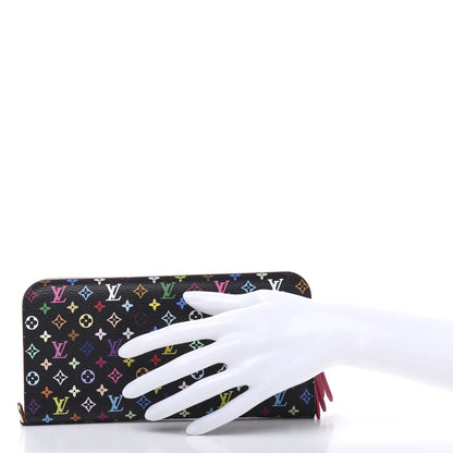Louis Vuitton Monogram Multicolor Insolite Wallet Black Grenade 2 of 8