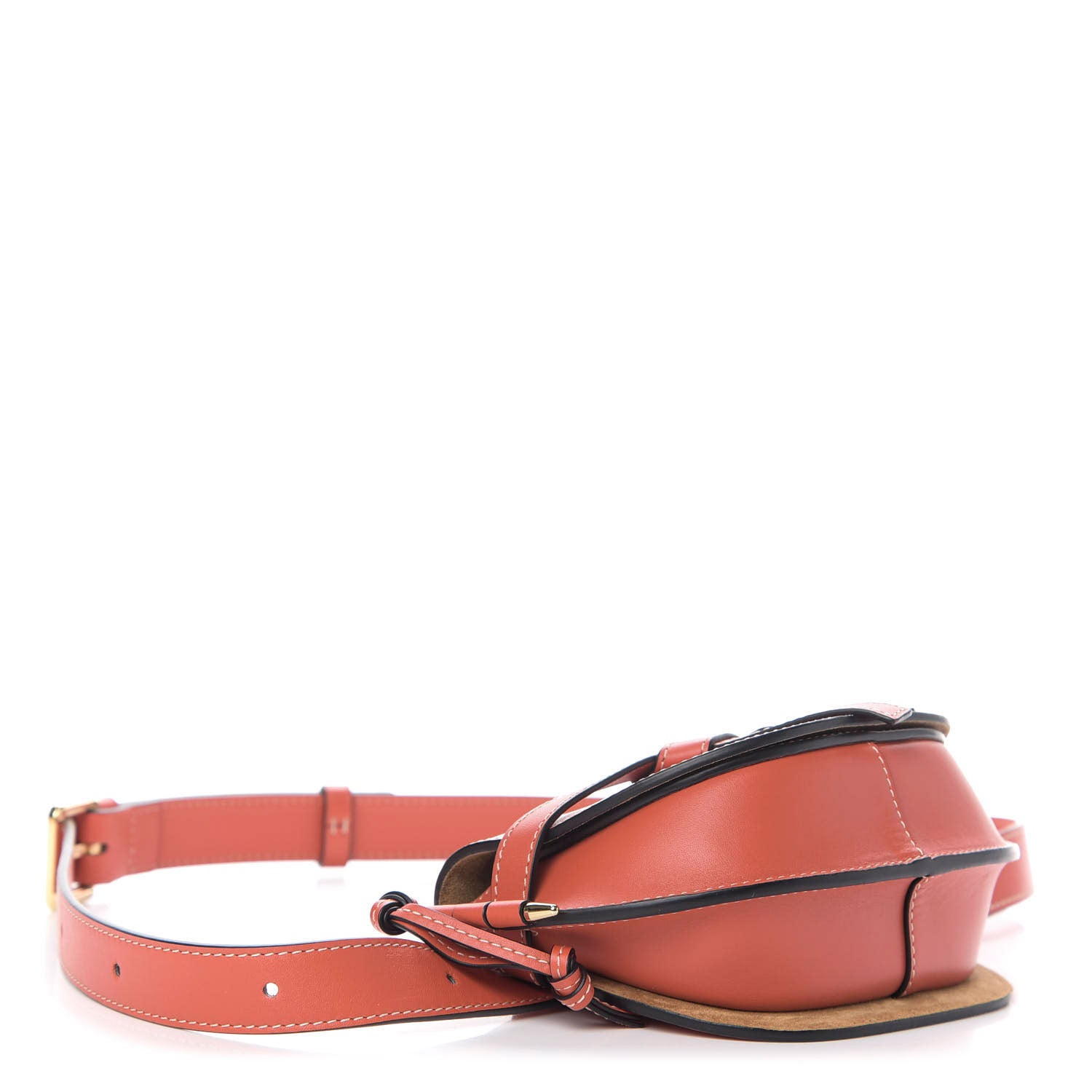 Loewe Calfskin Mini Gate Belt Bag Orange 3 of 9