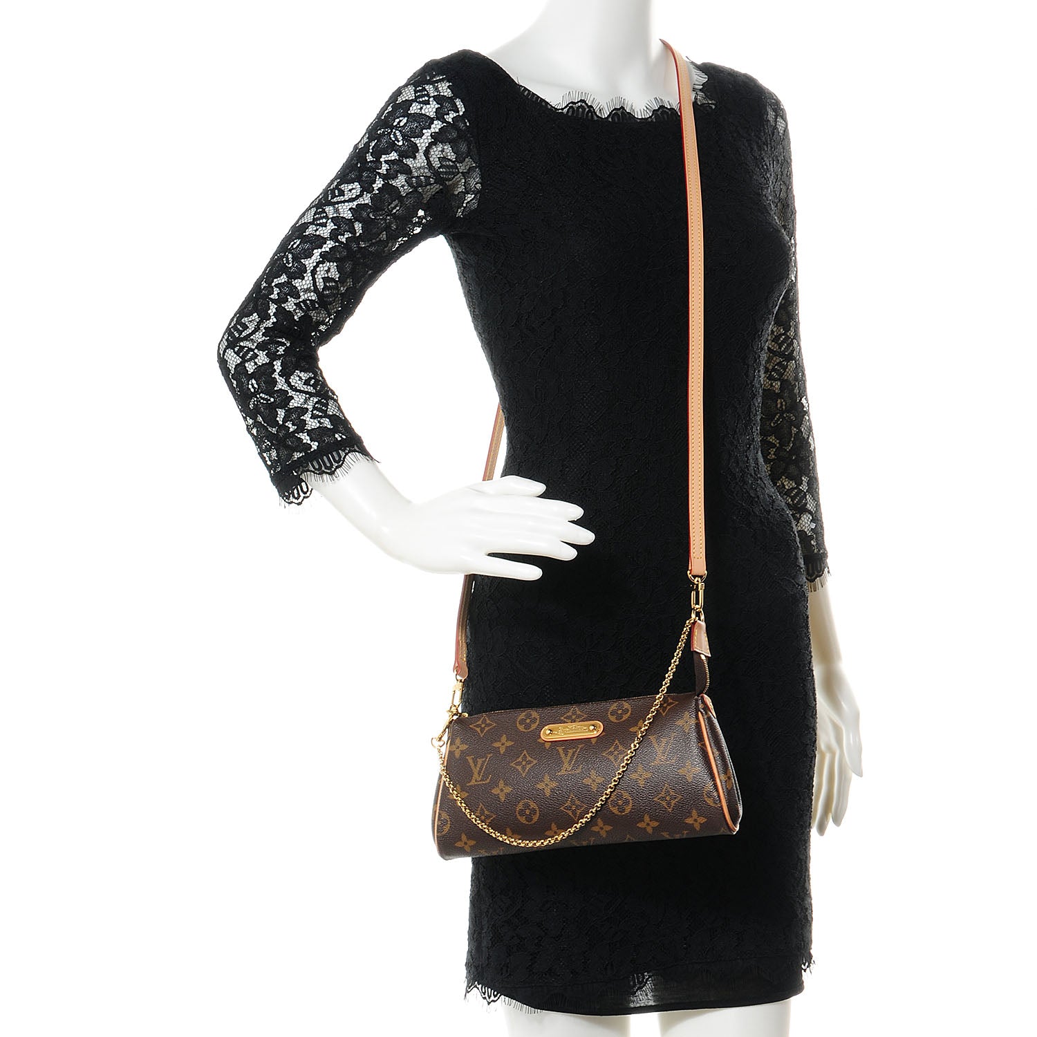 Louis Vuitton Monogram Eva Clutch 2 of 8