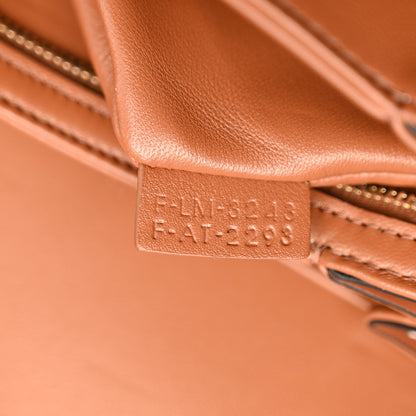 Celine Triomphe Canvas Calfskin Medium Triomphe Bag Tan 7 of 10