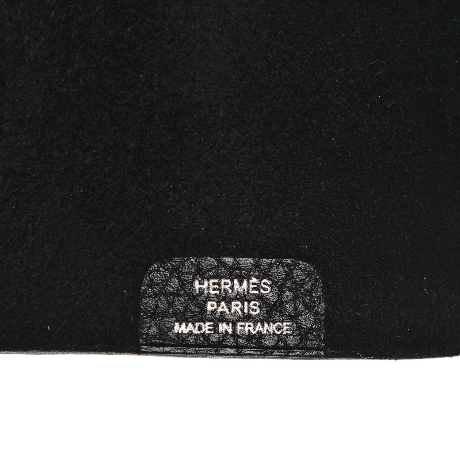 Hermes Togo Ulysse MM Notebook Cover Black 6 of 6