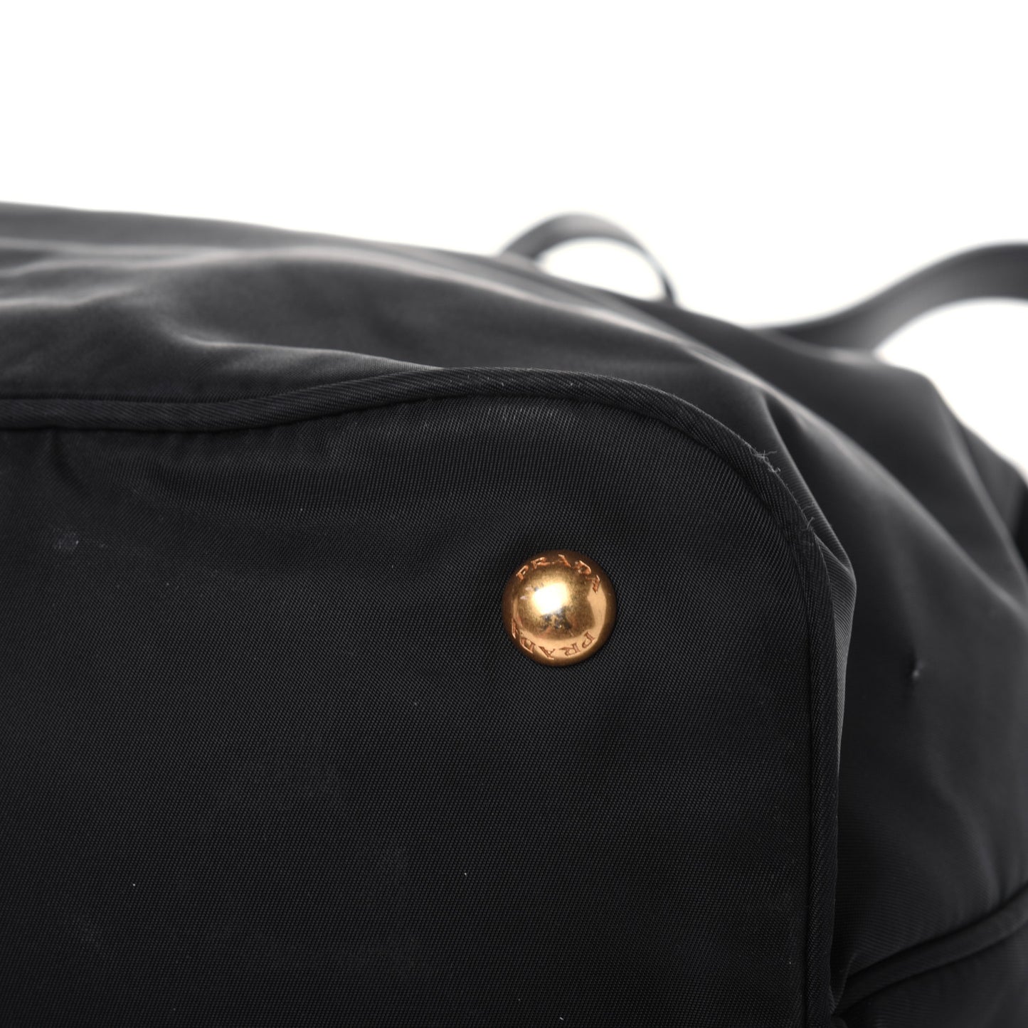 Tessuto Nylon Soft Calf Tote Black