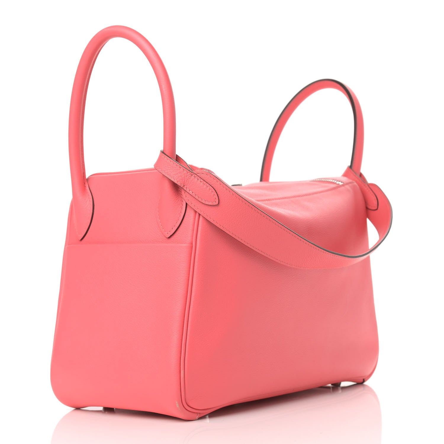 Hermes Evercolor Lindy 30 Rose Azalee 3 of 12