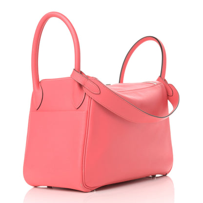 Hermes Evercolor Lindy 30 Rose Azalee 3 of 12