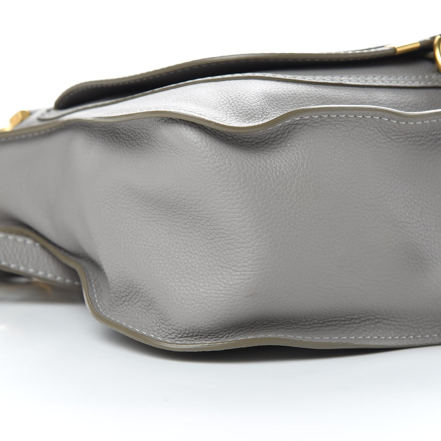 Calfskin Medium Marcie Satchel Cashmere Grey