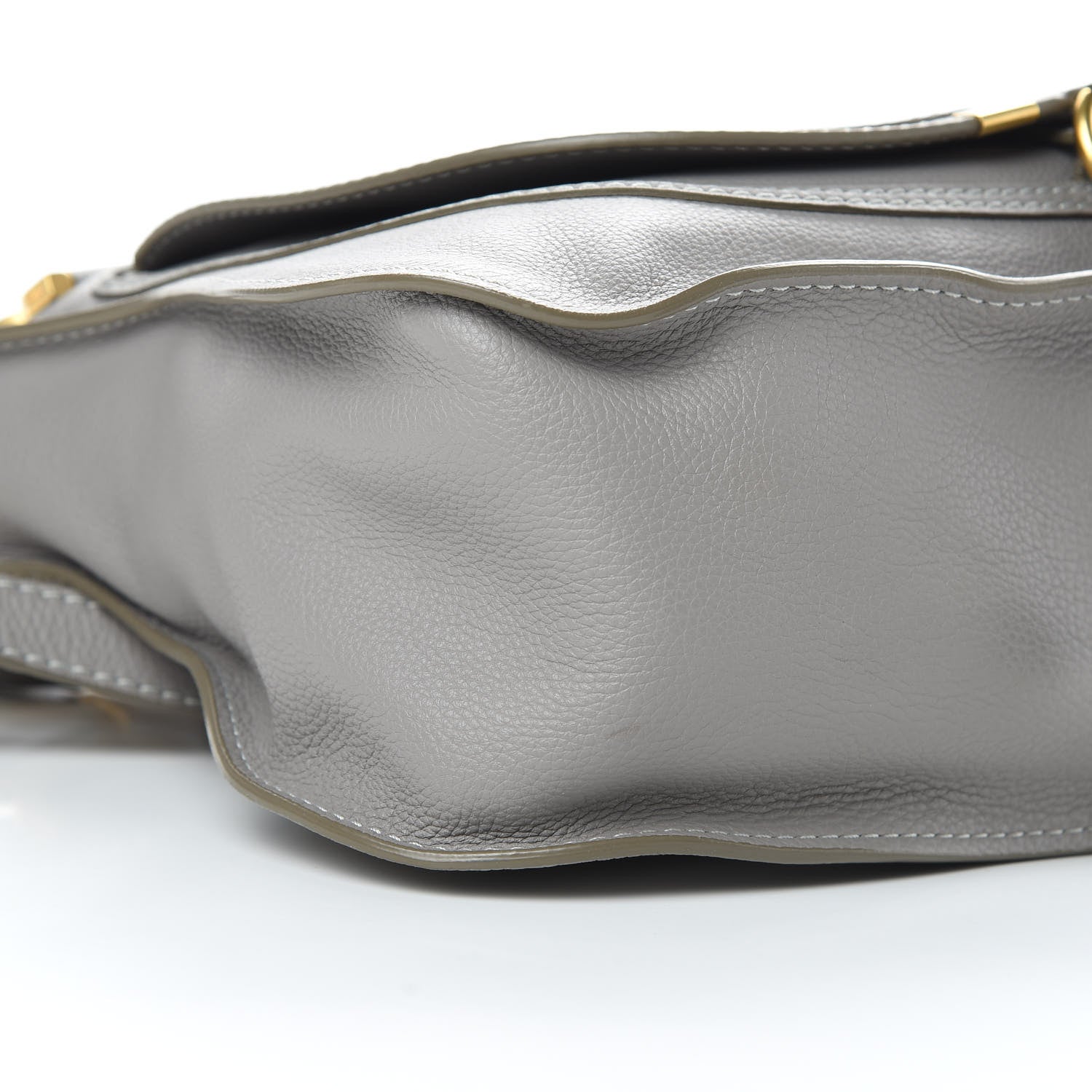 Chloe Calfskin Medium Marcie Satchel Cashmere Grey 9 of 10