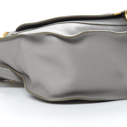 Chloe Calfskin Medium Marcie Satchel Cashmere Grey 9 of 10