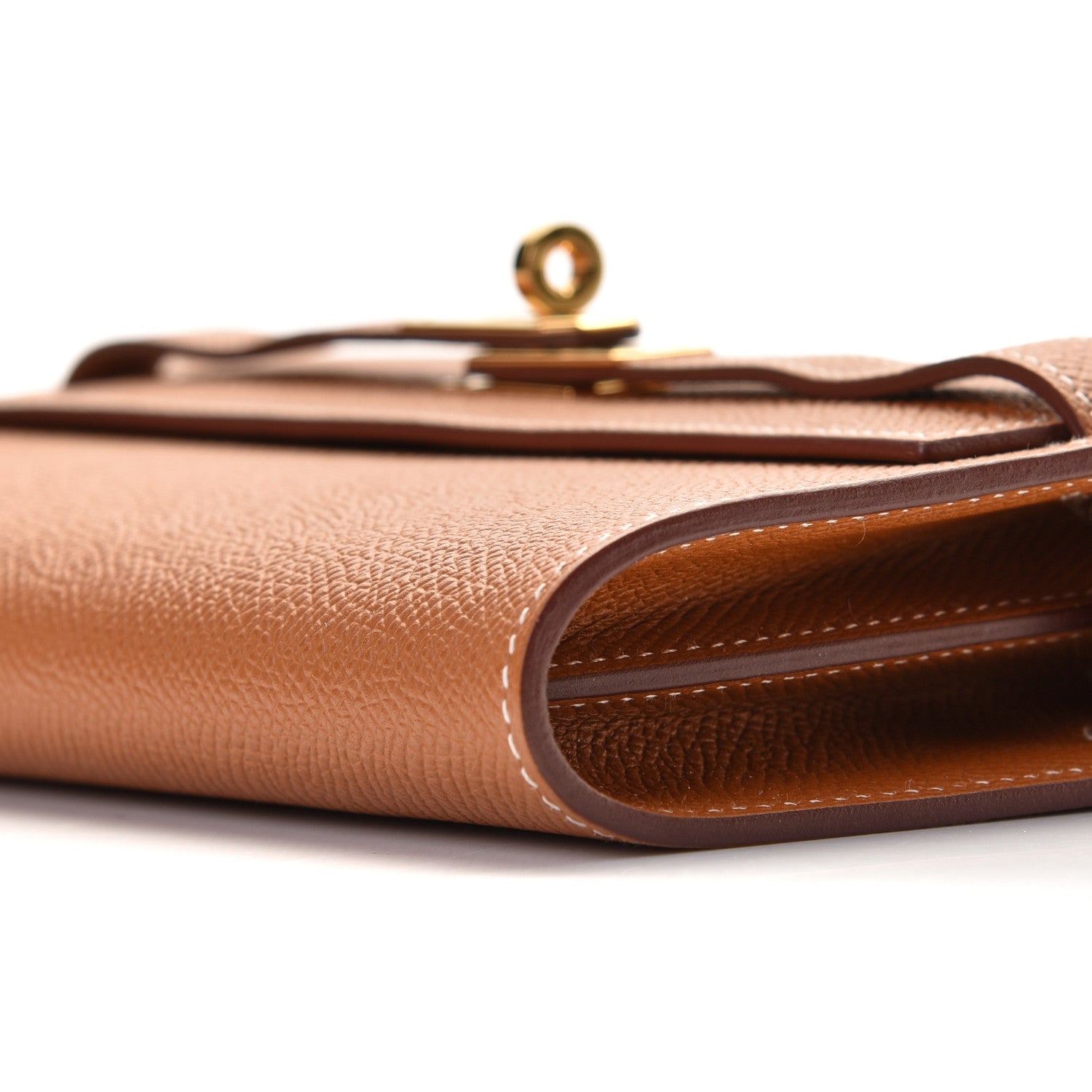 Hermes Epsom Kelly Wallet To Go Gold 6 of 8