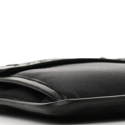 Bottega Veneta Nappa Intrecciato Nylon High Tech Crossbody Pouch Black 9 of 10