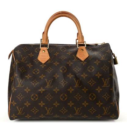Louis Vuitton Monogram Speedy 30 1 of 12