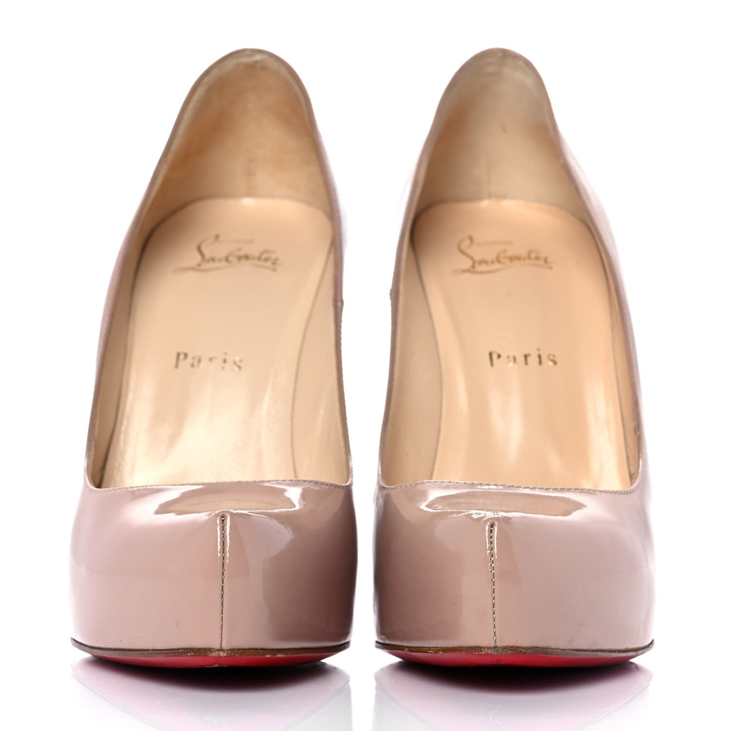 Patent Rolando 120 Pumps 37.5 Nude