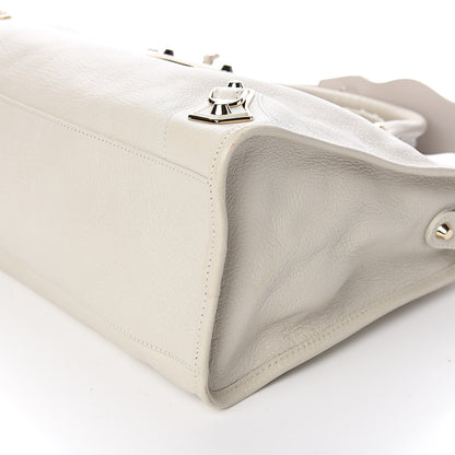 Balenciaga Chevre Gold Metallic Edge Hardware City Cream 10 of 11