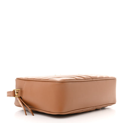 Saint Laurent Calfskin Matelasse Monogram Lou Camera Bag Cinnamon 4 of 11
