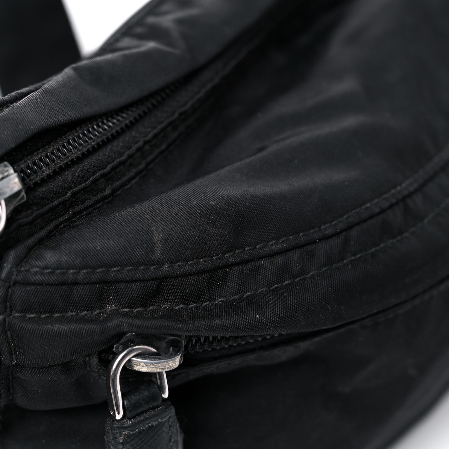 Prada Tessuto Nylon Montagna Belt Bag Black 16 of 23