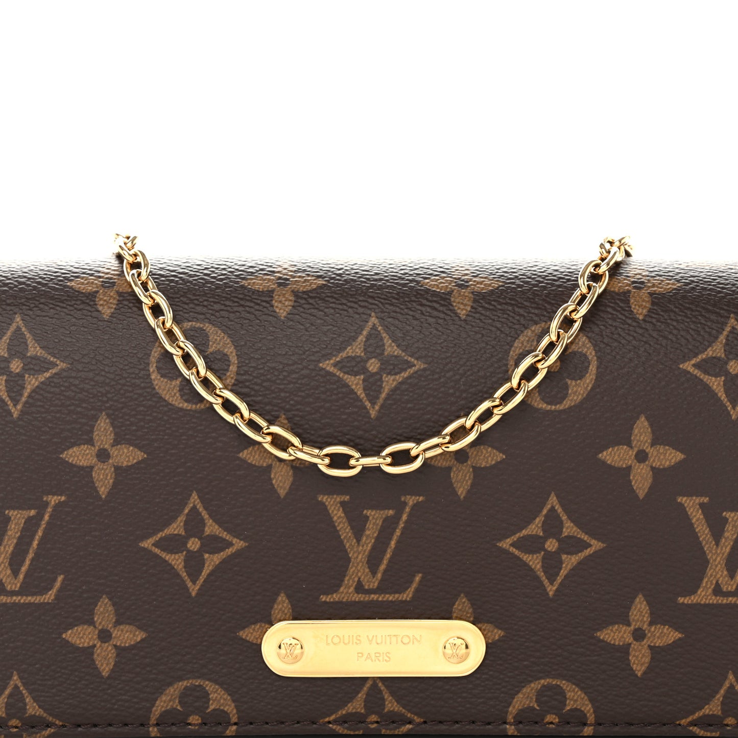 Monogram Lily Wallet On Chain