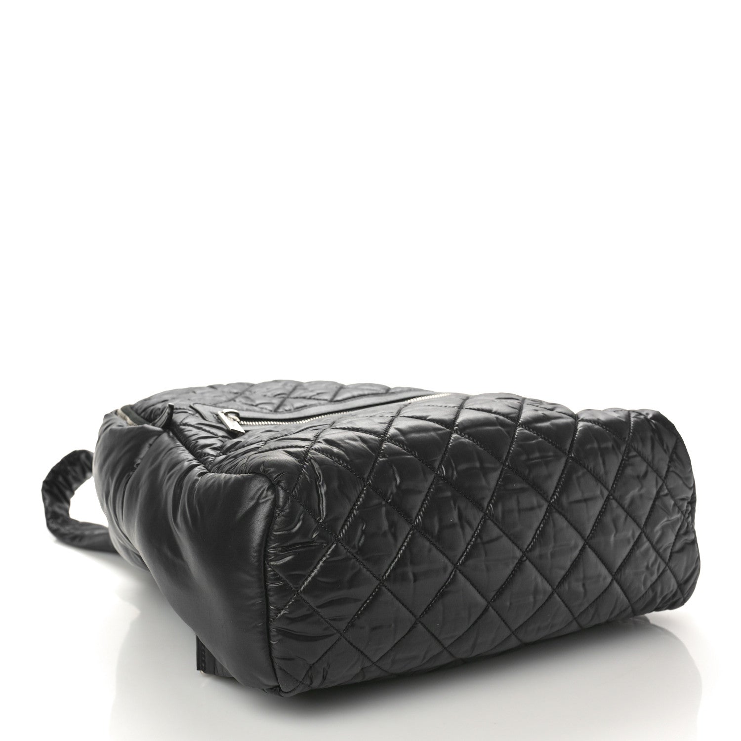 Chanel Nylon Quilted Coco Cocoon Backpack Black 4 of 10