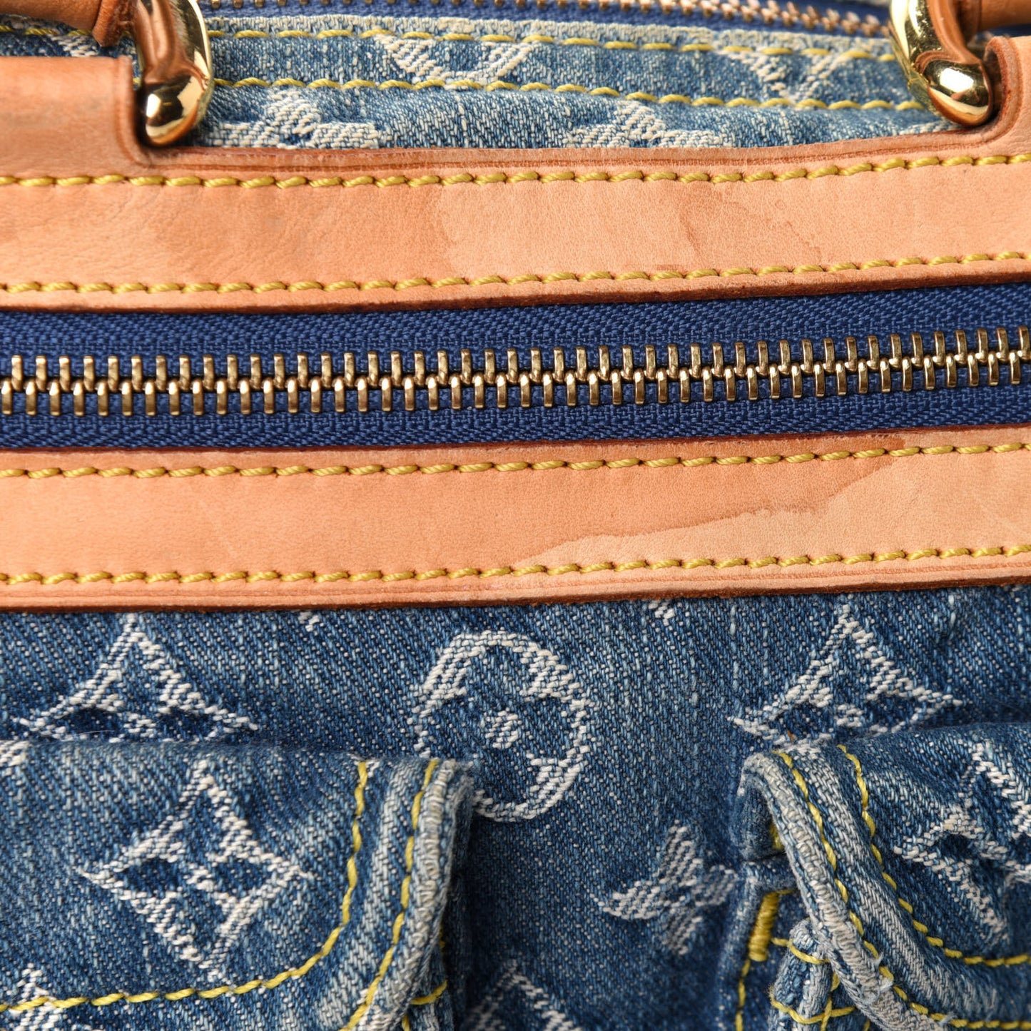 Monogram Denim Neo Speedy Blue