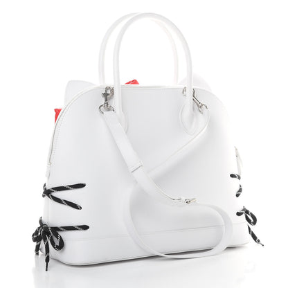 Balenciaga Calfskin Hello Kitty M Ville Top Handle Bag Optic White 3 of 13