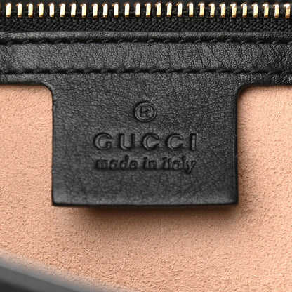 Gucci Guccissima Medium Padlock Tote Black 6 of 9