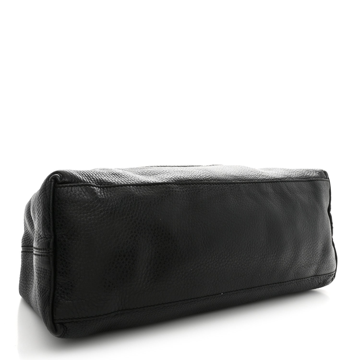 Gucci Pebbled Calfskin Medium Soho Chain Shoulder Bag Black 4 of 13