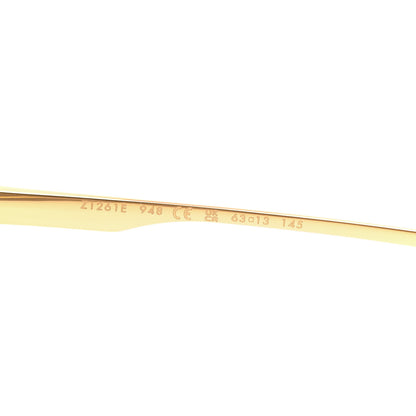 Louis Vuitton Metal LV Ash Sunglasses Z1261E Gold 6 of 7