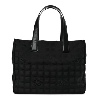Chanel Nylon Large Travel Tote Black 1 of 7
