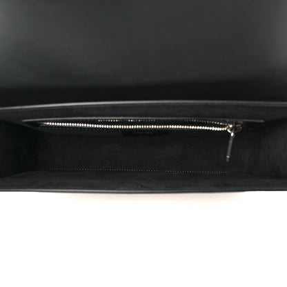 Christian Dior Calfskin Cosmo Laser Cut Cannage Medium Dior Charm Messenger Bag Black 5 of 10