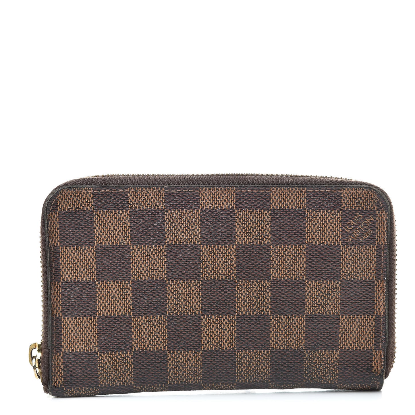 Damier Ebene Zippy Compact Wallet