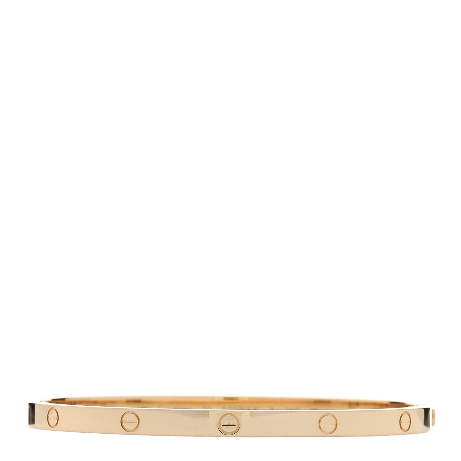 Cartier 18K Yellow Gold Small LOVE Bracelet 16 1 of 8