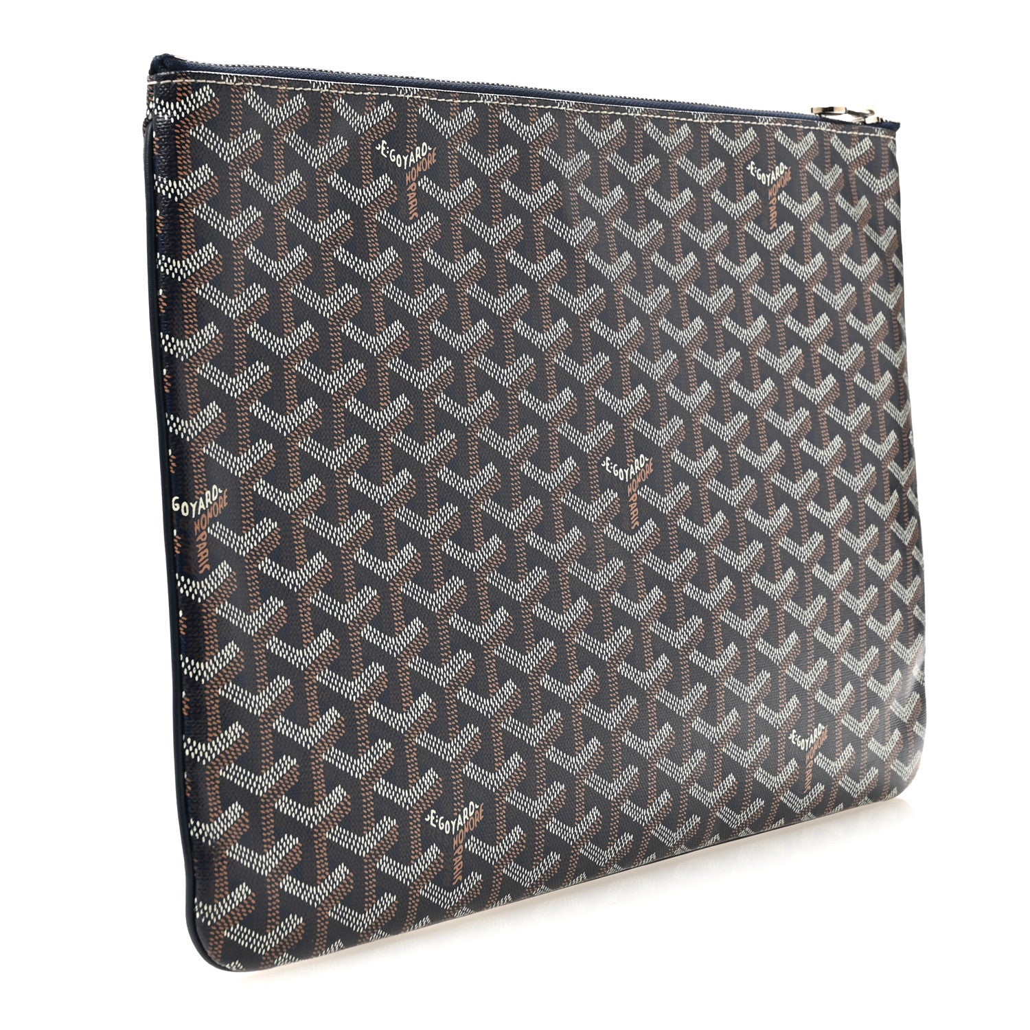 Goyard Goyardine Senat Pochette GM Navy 3 of 7