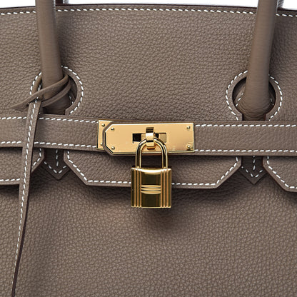 Hermes Togo Birkin 35 Etoupe 34 of 34