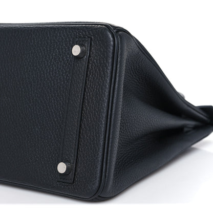 Hermes Togo BIRKIN 30 Black 10 of 12