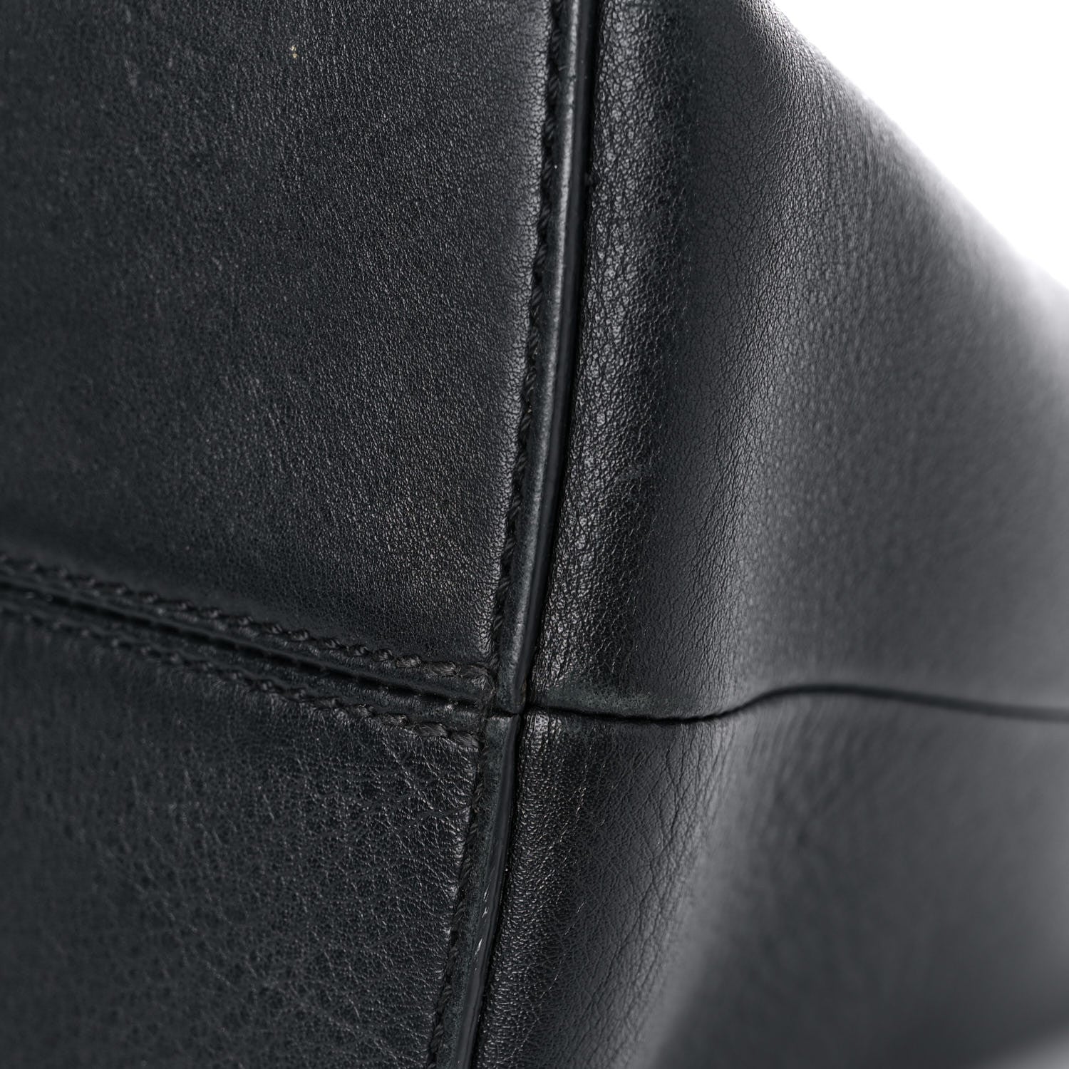 Fendi Vitello Dolce Large By The Way Boston Bag Black 14 of 35